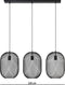 Light & Living Hanglamp Reilley - Zwart - 101x29x120cm - 3L - Modern - Hanglampen Eetkamer, Slaapkamer, Woonkamer