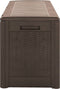 vidaXL - Tuinbox - 119x48x60 - cm - polypropeen - bruin