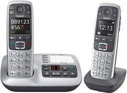 Gigaset E560A - DECT-telefoon - 2 handsets met antwoordapparaat en 4 sneltoetsen (2 stuks)