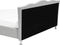 METZ - Tweepersoonsbed - Lichtgrijs - 180 x 200 cm - Polyester