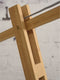 GOOD&MOJO Vloerlamp Bali - Bamboe/Zwart - 175x60x207cm - Scandinavisch,Bohemian - Staande lampen voor Woonkamer - Slaapkamer