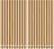 vidaXL - Vervangingsdoek - voor - luifel - gestreept - 3x2,5 - m - meerkleurig