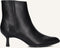 Unisa Lomas - Enkellaarsjes met rits - Kitten heel 6 cm - Zwart - Maat 39