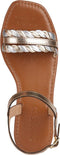 GEOX D SOZY Q A - Platte sandalen - Verstelbare pasvorm - GOLD