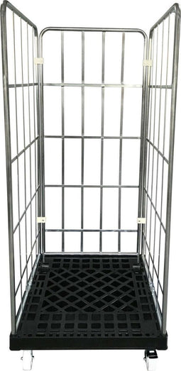 Stier Rolcontainer - 3-zijdig omrand