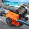 Nautica Membraanpomp, 12 V, 3 GPM, 11,36 l/min, 4-kamer-waterpomp, 12 volt DC met automatische druks