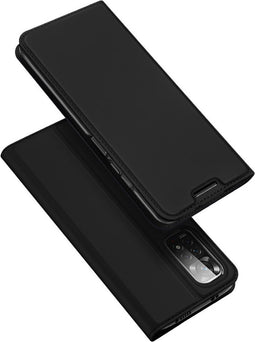 Dux Ducis - Slim bookcase hoes - Geschikt voor Xiaomi Redmi Note 11 - Zwart