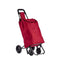 Winkelwagen Kinvara WR3069-2 Zwart Rood 22 x 98 x 38 cm (6 Stuks)