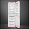 SMEG FAB32RPK5 - Koel/vriescombinatie - NoFrost - Jaren '50 - Roze
