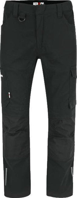 Herock Xeni (2102) - Werkbroek - Multi pocket 2 Way stretch - Zwart - Maat 40