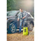 Hoge drukreiniger 2000 W 150 balken 450 L - Flexibele 8m, haspel, 0,9 L tank, lansen (vario -turb...