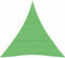 vidaXL - Zonnezeil - 160 - g/m² - 3x4x4 - m - HDPE - lichtgroen