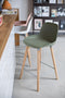 Zuiver Albert Kuip Barkruk 65 cm Groen - Set van 2