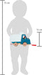 Small Foot - Houten Trekfiguur Kiepvrachtwagen