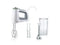 Braun MultiMix 5 HM 5107 - Handmixer - 750W - 2 gardes 2 deeghaken - Wit