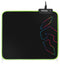 Krom - Knout RGB - Gaming Muismat met LED Verlichting - Zwart