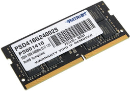 Patriot PSD416G24002S - DDR4 SODIMM Geheugen 16GB 2400MT/s CAS17
