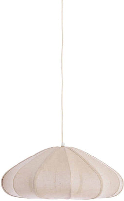 Light & Living Cesano - Hanglamp - Jute - Ø50cm - Wit
