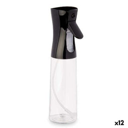 Spuitfles voor olie of azijn Kinvara 23HD062106 Zwart Transparant Polyethyleen Polypropyleen poly...