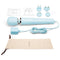 Le Wand - Krachtige Plug-In Vibrerende Massager Blauw