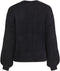 VILA VILAJULI - Oversized V-hals vest - Lange ballonmouwen - Knoopsluiting - Maat XS