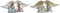 Kerstversiering DKD Home Decor Hars (27,5 x 7 x 10,5 cm) (2 Stuks)