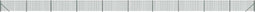 vidaXL - Draadgaashek - met - flens - 1x25 - m - groen
