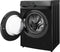 Inventum VWM8030B - Wasmachine - 8kg - 14 programma's - 1400 toeren - Energieklasse A-30% - Steam Clean - Zwart