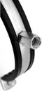 Verzinkte buisklem, diameter 100 mm, rubberen inzet, ventilatiebuis, afvoerslang, afzuigslang, buish