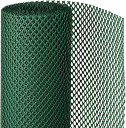 Nature - Windbreekscherm - schermgaas - groen - 1 x 3m - met bevestiging-set - afscherming