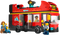LEGO City - Toeristische dubbeldekker - 5 minifiguren - Rood