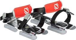 Nijdam Bobbin' Skoot - Glij-ijzers Kids - Verstelbaar Maat 24-34 - Zwart