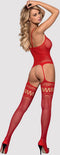 Obsessive - Bodystocking F214 Rood S/M/L