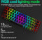 ZIYOU LANG T8 - Mechanisch Gamingtoetsenbord - RGB achtergrondverlichting - Blue Switch