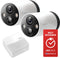 TP-Link Tapo C420S2 - Draadloze IP-camera set - 2.5K Ultra HD met nachtzicht - Voor binnen & buiten (2 stuks)