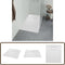 vidaXL - Douchebak - 90x70 cm - SMC - wit
