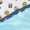 Happy Friday Sheet set 2 pieces Son avion 160x270 cm (Single) Multicolor