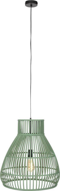 Light & Living Hanglamp Timaka - Rotan Groen - Ø46cm