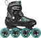 Roces Moody TIF - Inline Skates - Verstelbaar 36-40 - Zwart Mintgroen