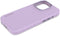 Decoded D24IPO15PMBCS9DR - Silicone Back Cover - Schokbestendig en Krasbestendig - Paars