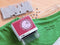Stempel set stempelen van naam en adres in kleding textiel