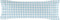 Gewatteerd beddengoed met ritssluiting HappyFriday Basic Blauw 90 x 200 cm Vichy