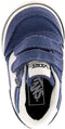 Vans Brooklyn Mid V - Hoge sneakers - Suède met canvas - Blauw - Wit
