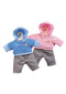 Heless Joggingpak 35-45 cm blauw