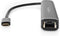 Nedis CCBW64230AT02 - 6-in-1 USB 3.2 multi-docking adapter - HDMI Ethernet 4K 60Hz - Grijs
