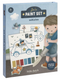 Little Dutch Jim BT126891 - Waterverfset - 18 waterverfpagina's en kwast