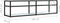 vidaXL - Tv-meubel - 160x40x40,5 - cm - gehard - glas - witmarmerkleurig