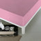 Verstelbaar onderlaken Naturals BAJERA (DRAP HOUSSE) Licht Roze 90 x 190/200 cm (Bed van 90)