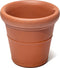 Step2 Claremont Bloempot voor binnen & buiten - Plantenbak van kunststof met waterreservoir - Terracotta Bruin