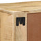 vidaXL - Tv-wandmeubel - 100x32x25 - cm - massief - hout - ruw - mangohout
